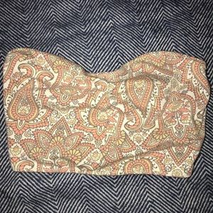 Paisley Print Bandeau